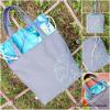 Picnic Bag - Vízhatlan pálmaleveles vödör táska, válltáska