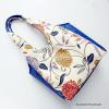 Rózsás táska kékkel - Women Tote Bag