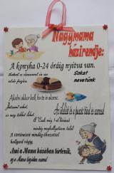Nagymama házirendje
