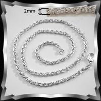 Ékszerek-nyakláncok: ezüstözött nyaklánc EÜL 29 45