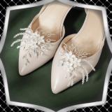 Esküvői, menyasszonyi, alkalmi cipődísz, cipőklipsz ES-CK17