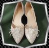 Esküvői, menyasszonyi, alkalmi cipődísz, cipőklipsz ES-CK17