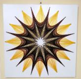 String Art/Fonalgrafika/Mandala: Fali kép K01-01-50X50