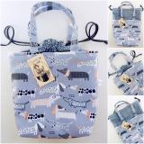 Kids uzsonnás táska Tacskók