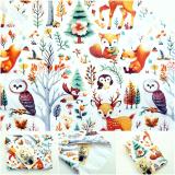 Újraszalvéta erdei állatok 