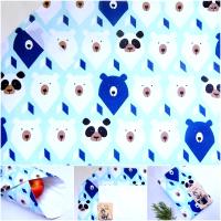 Újraszalvéta menta macik sorban