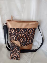 Afrika mintás & rosegold