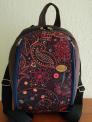 Föld színei virágos háti táska  