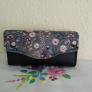 Virágos női pénztárca  