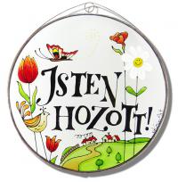 Tulipános Isten hozott