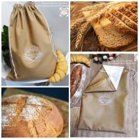 KENYERESZSÁK, PÉKÁRUSZSÁK Frissentartó, Kitörölhető!