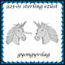 925-ös sterling ezüst ékszerek: fülbevaló EF01 