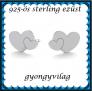 925-ös sterling ezüst ékszerek: fülbevaló EF08 
