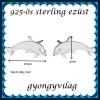 925-ös sterling ezüst ékszerek: fülbevaló EF09