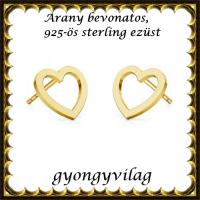 925-ös sterling ezüst ékszerek: fülbevaló EF19g