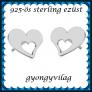 925-ös sterling ezüst ékszerek: fülbevaló EF21 