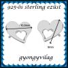 925-ös sterling ezüst ékszerek: fülbevaló EF21