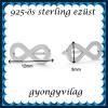 925-ös sterling ezüst ékszerek: fülbevaló EF25