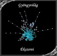 Egyedi, alkalmi hajdísz dip art technikával SHD 02-4