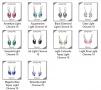 Ékszerek-fülbevalók: Swarovski csepp fülbevaló, 925-ös sterling ezüst kapoccsal SSZE-SW6565-F