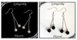 Ékszerek-fülbevalók: Swarovski félig fúrt gömb SFEB925-SW01 4-4 több színben 
