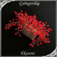 Ékszerek-hajdíszek, hajcsatok: Esküvői, menyasszonyi, alkalmi hajdísz S-H-FÉ20-1a