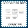 Ékszerek-karkötők: 925-ös sterling ezüst karkötő SSZ-EÜK 05-18-1a