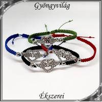 Ékszerek-karkötők: Makramé karkötő SK-M 44e4 4db karkötő