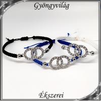 Ékszerek-karkötők: Makramé karkötő SK-M 45e3 3db karkötő