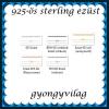 Ékszerek-nyakláncok: 925-ös sterling ezüst lánc SSZ-EÜL 05-42-1e