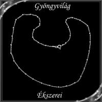 Ékszerek-nyakláncok: 925-ös sterling ezüst lánc SSZ-EÜL 08-45e