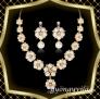Ékszerek-szettek: Esküvői, menyasszonyi, alkalmi ékszer szett ES-SZÉ59a  