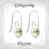 Swarovski kristály 925-ös ezüst fülbevaló EF-ESWSZ01-1